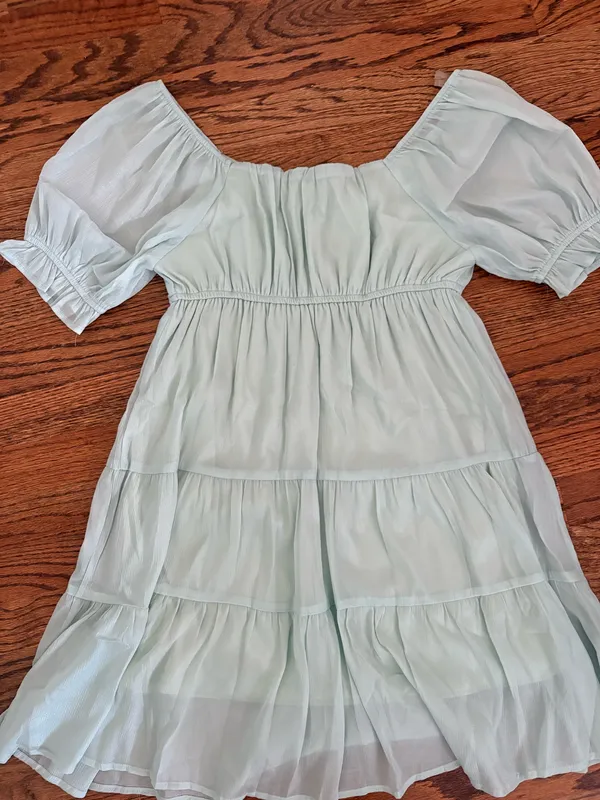 Boutique green mini dress - Image 5