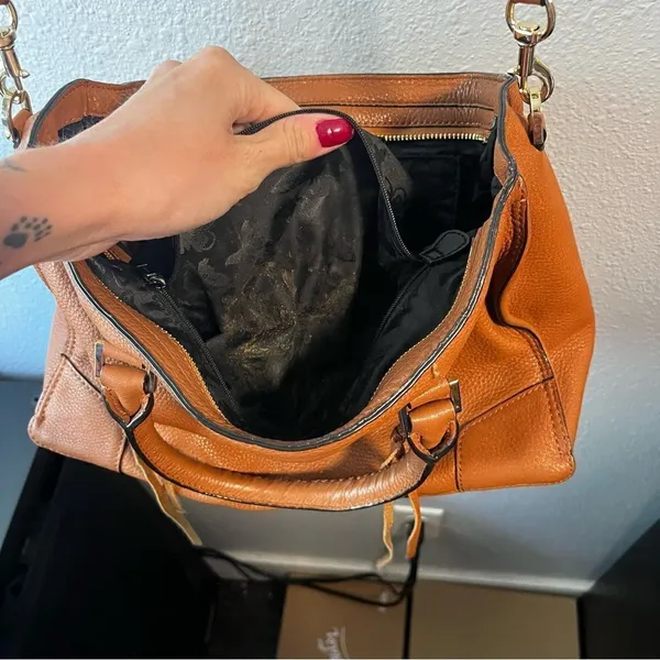 Rebecca Minkoff Chestnut Leather Bag - Image 4