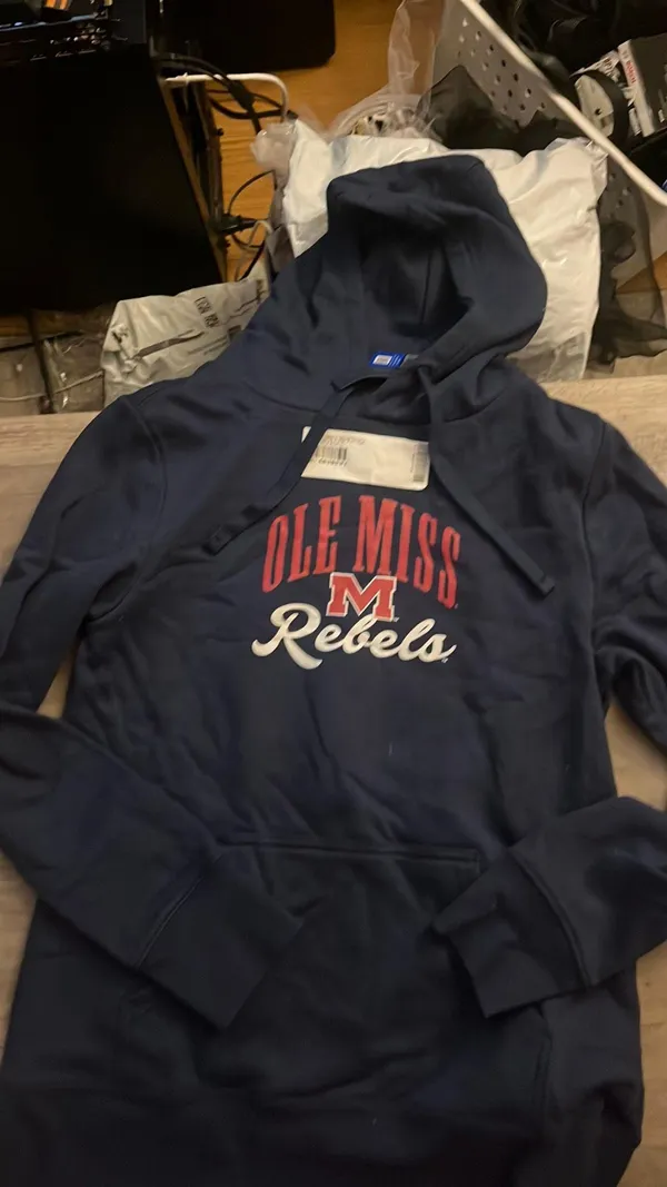 Ole Miss Hoodie Blue - Image 3