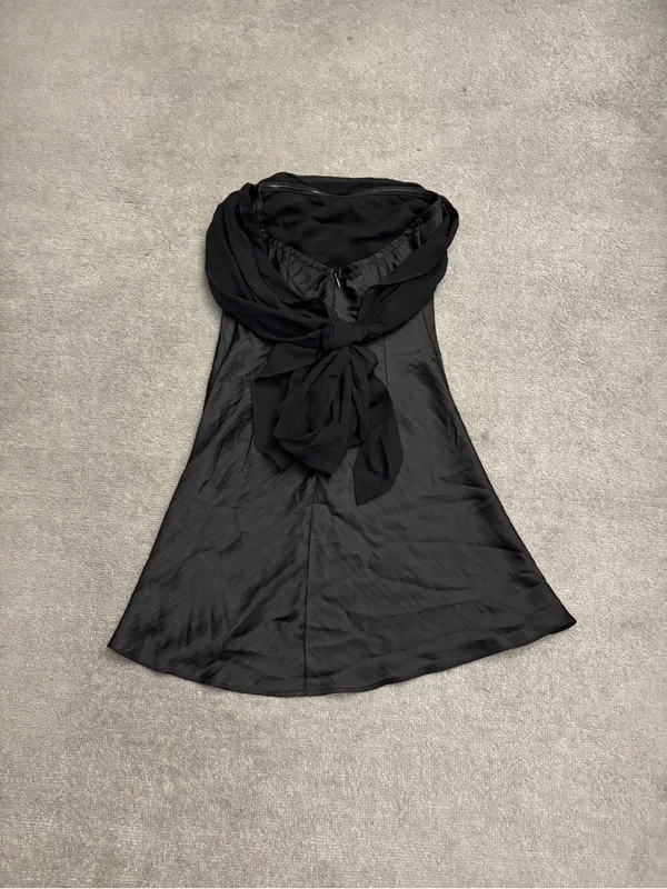 Princess Polly Adoration Mini Dress Black Homecoming Formal Prom Hoco - Image 4