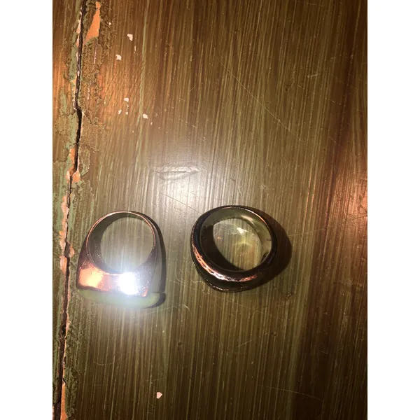White House Black Market Costume Jewelry Rings - Black Silver Green Silver - 2 - Image 2