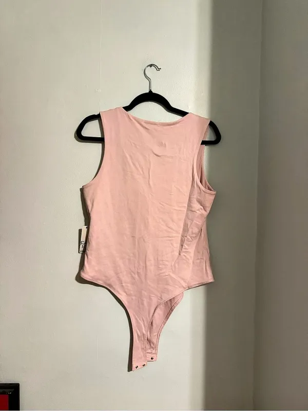 Faded Rose Pink Bodysuit Size XL NWT - Image 2