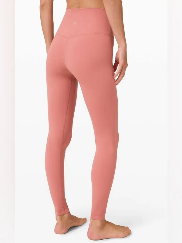 Lululemon NWT Align High-Rise Leggings 28” pants Brier Rose Size 12 - Image 2
