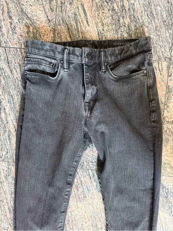 All Saints Black Women Grace Skinny Jeans size 26 - Image 2