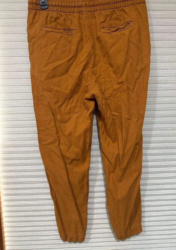 Old Navy Linen Blend Pants Mustard - Image 2