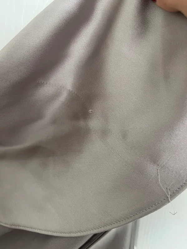 Cava Satin Camisole Dress Strap Open Back - Image 6