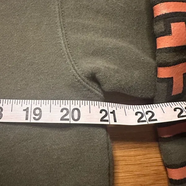 Georgetown crewneck pullover small Green - Image 2