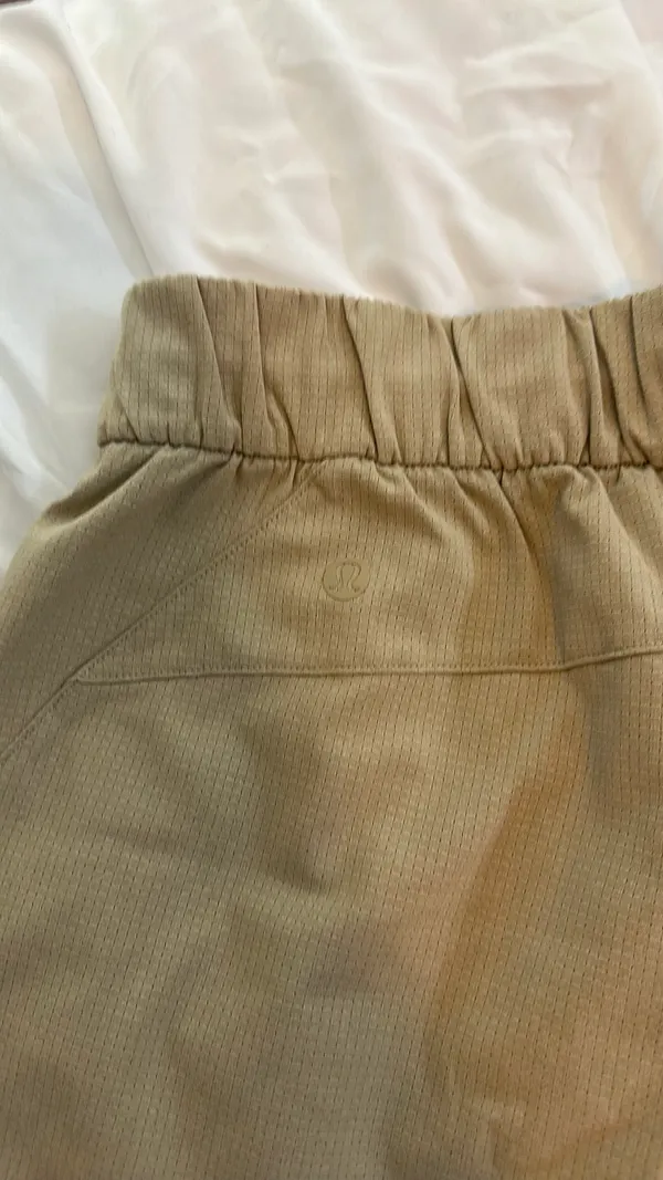 Lulu Lemon Khaki Shorts - Image 3