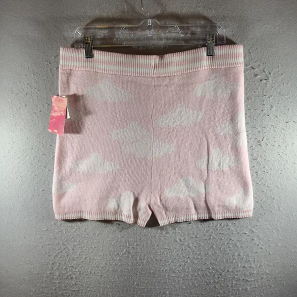 1596 | NWT Megan Moroney Cloud 9 Pink‎ Knit Lounge Set Shorts XXL - Image 12