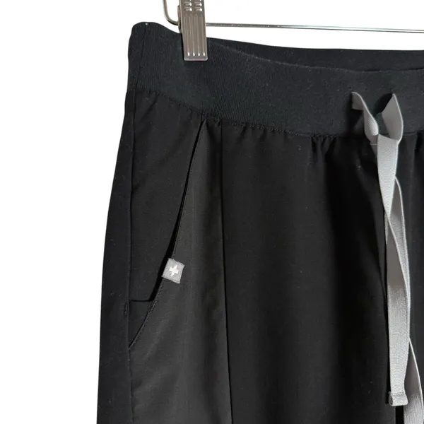 Figs Manari Black 5-Pocket Skinny Technical Medical Professional Scrub Pants XS - Image 3