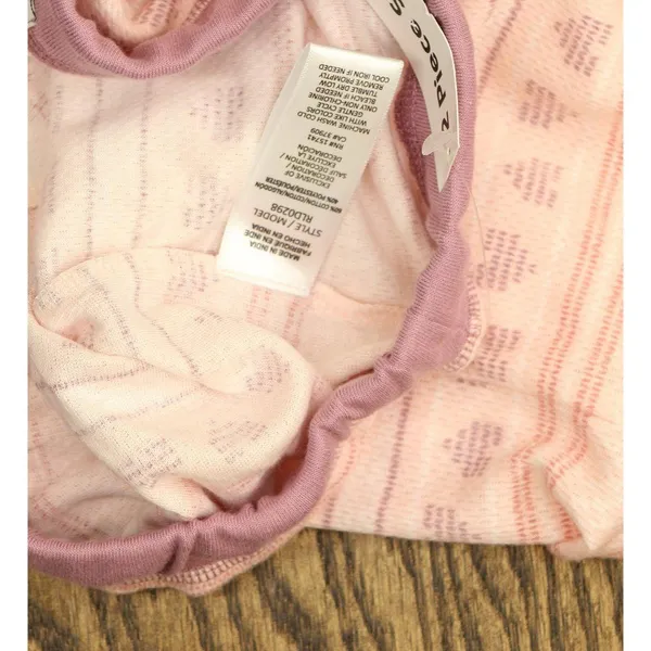 NEW Splendid Womens Knit Jogger Pajama Pants RLD0298 Pink Geometric L - Image 5