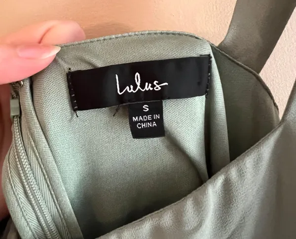 Lulus Sage Green Bridesmaid Dress - Image 6