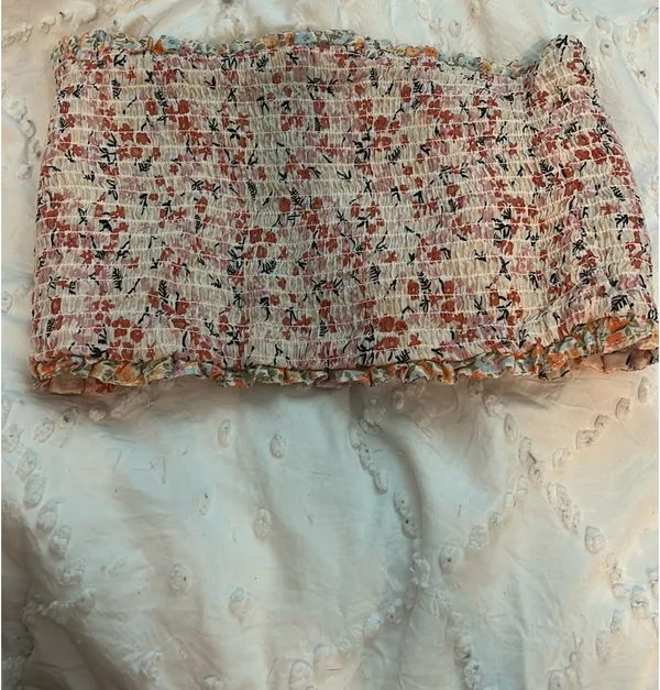 American Eagle Reversible Tube Top Ribbed - Image 4