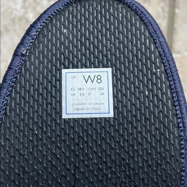 Rothy's Maritime Lattice Stitch Sneakers Navy - Image 8