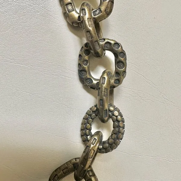 Chico’s metal chain belt - Image 6