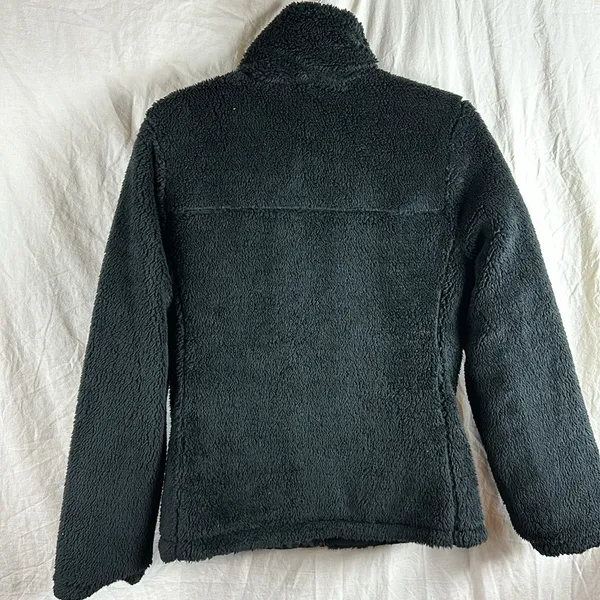 The North Face Womens Reversible Coat Full Zip Insulated Jacket Size Medium Blac - Image 10