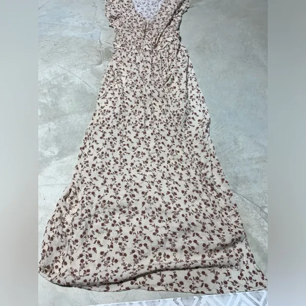 Bohme Floral Print Maxi Dress small - Image 2