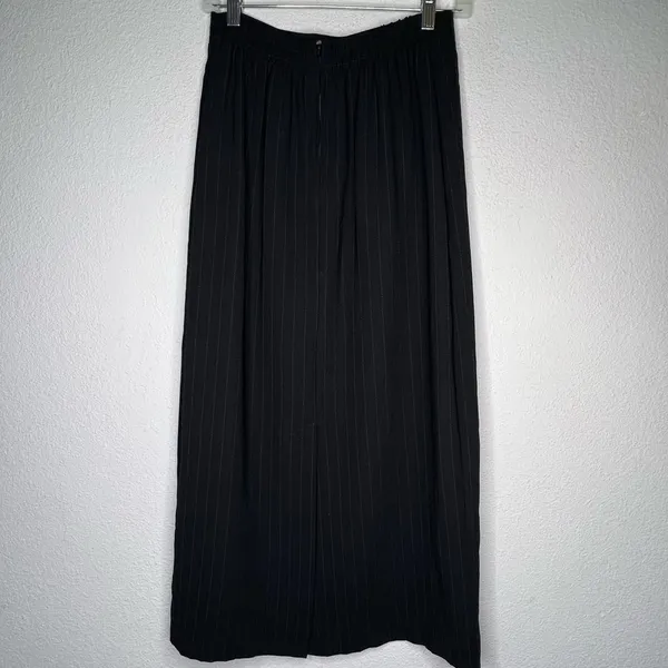 Vintage Pinstriped‎ Skirt - Image 4
