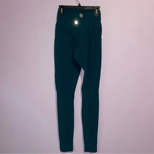 Buffbunny Leggings Womens Size XS Blue Pockets Athleisure Gym Outdoor - Image 4