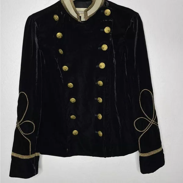 Ralph Lauren Velvet Military Jacket - Image 3