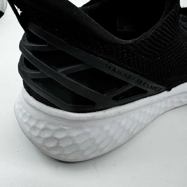 Kizik Athens hands-free sneakers in black with neon green mens 5.5 women’s 7 - Image 3