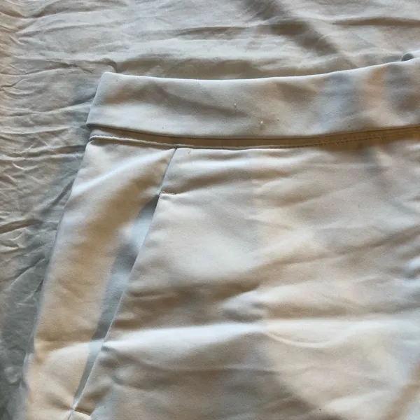 Zara White Envelope Skort Skirt - Image 8