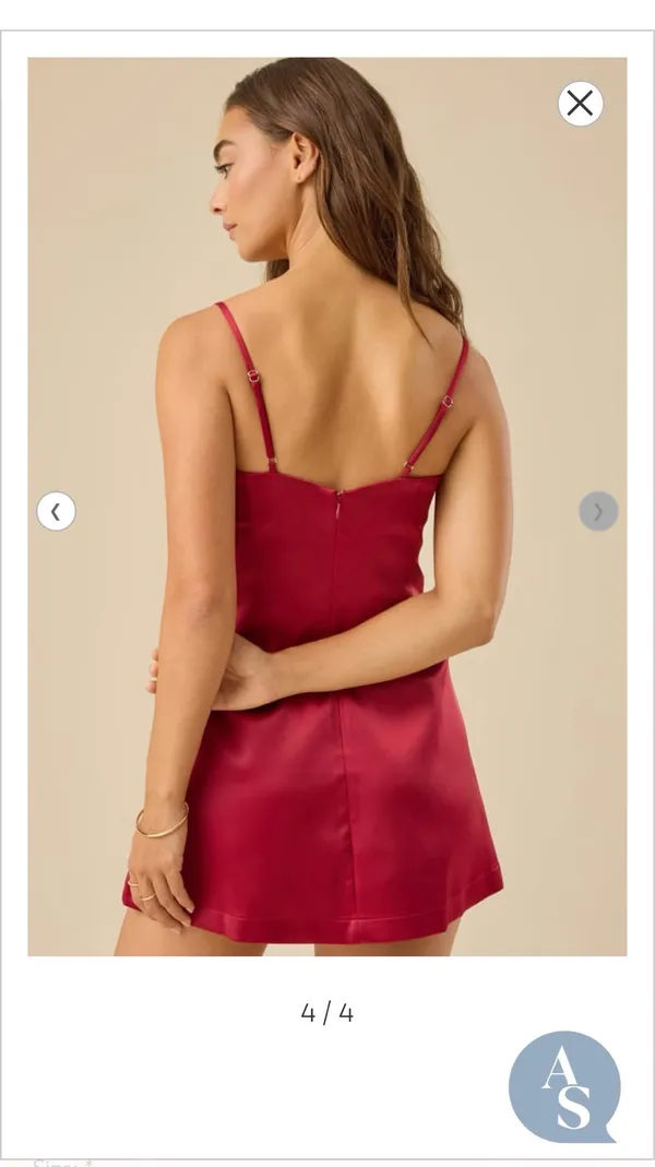 Red Altar'd State Mini Dress - Image 2