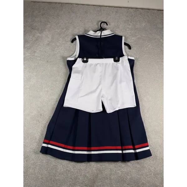 NWT Tommy Bahama Active Dress Set Women's M Navy Polo Tennis Golf Pleated 3pc - Image 5