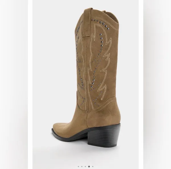 Pull & Bear Cowboy Boots - Image 2