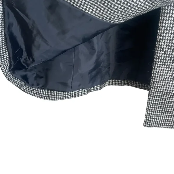 Vintage Bill Blass Blassport Women Blazer‎ 10 Houndstooth Tailored Career Jacket - Image 7