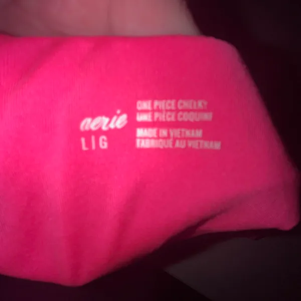 Aerie Hot Pink One Piece Bathing Suit Large - Image 4