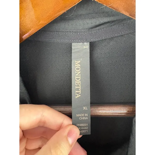 Women’s Mondetta XL Black Zip-Up Hoodie - Image 4