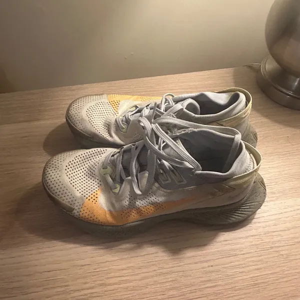 Nike Athletic Shoes - Gray and Orange - Image 5