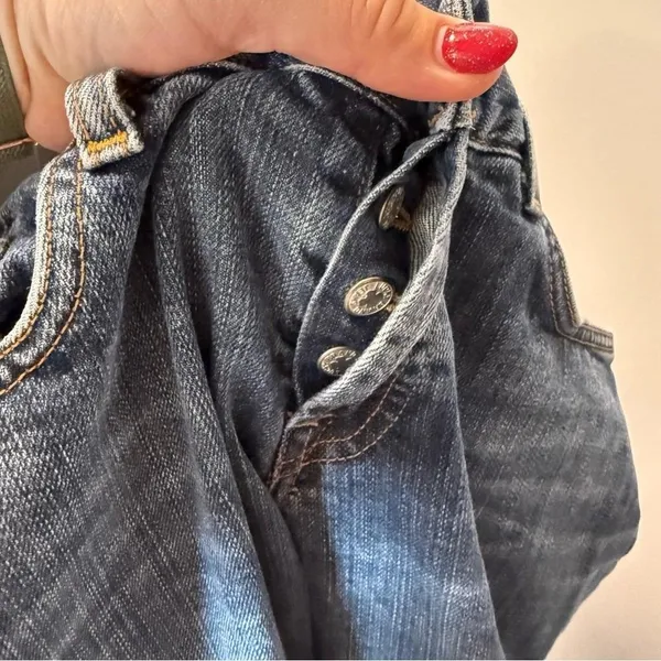 Vintage Lucky Brand Women's Easy Rider Low‎ Rise Jean Medium Wash Bootcut 8/29 - Image 8