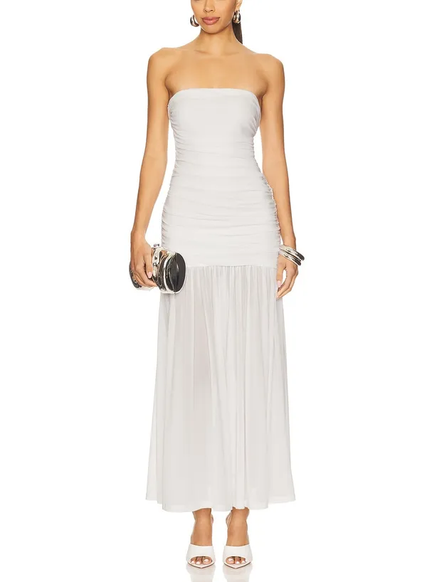 Boutique Formal Dress white - Image 2