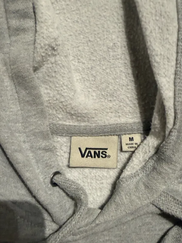 Vans Classic Grey Hoodie in Medium - Image 4