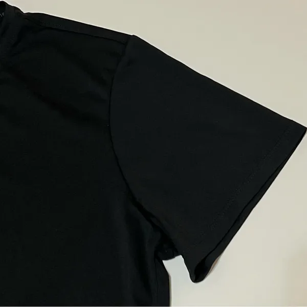 Nike front swoosh logo Tshirt, Dry-Fit, black, size L - Image 11