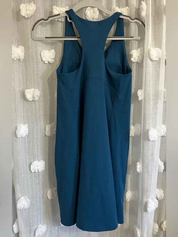 Tek Gear Teal Sleeveless Sheath Dress - Image 2