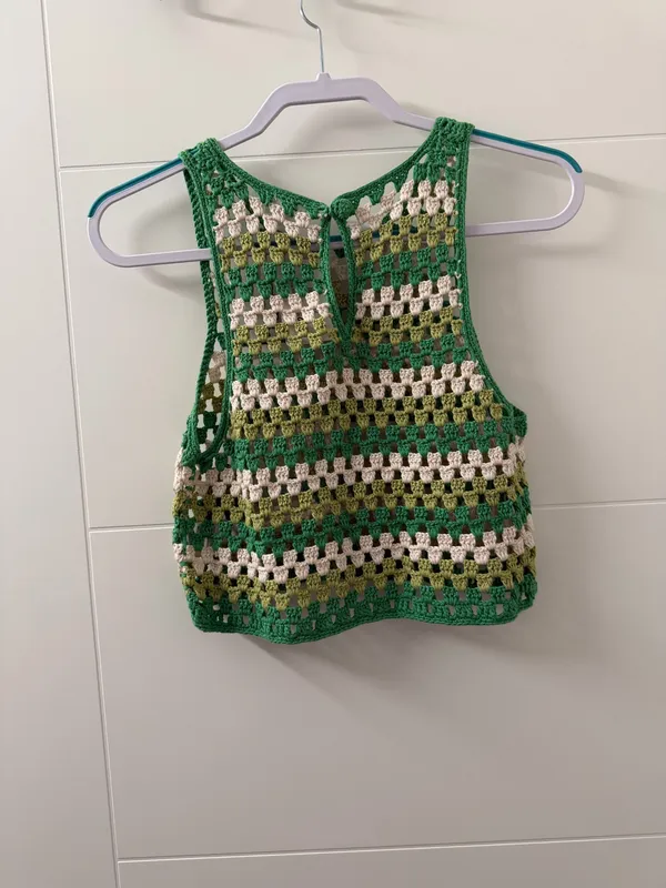Le Lis Crochet Tank Top - Image 3