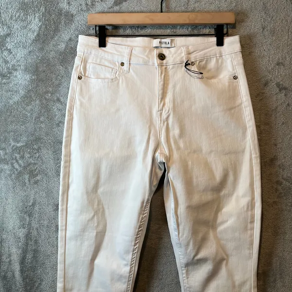 Pistola Jennifer Skinny‎ Jean White Size 29 New - Image 2