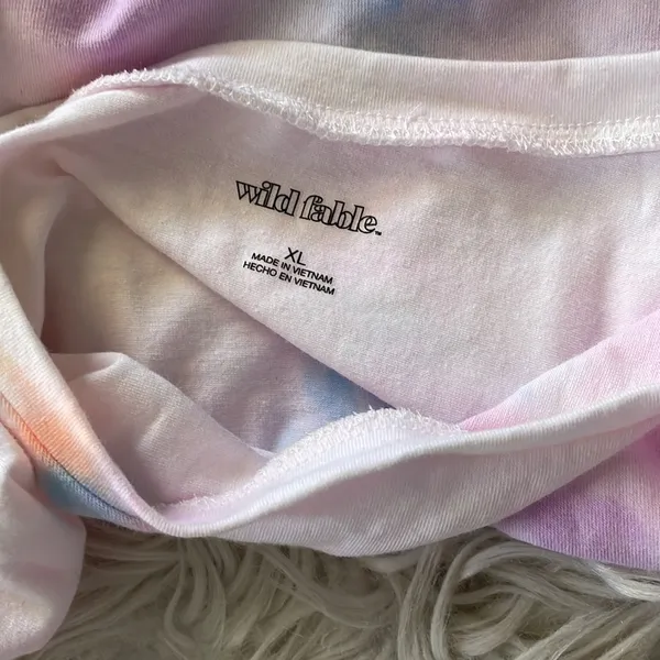 Wild Fable Handmade tie dye crop tee - Image 4