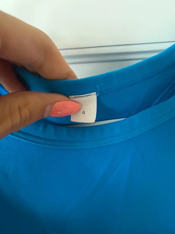 Lululemon Blue Tank Top Racerback - Image 4
