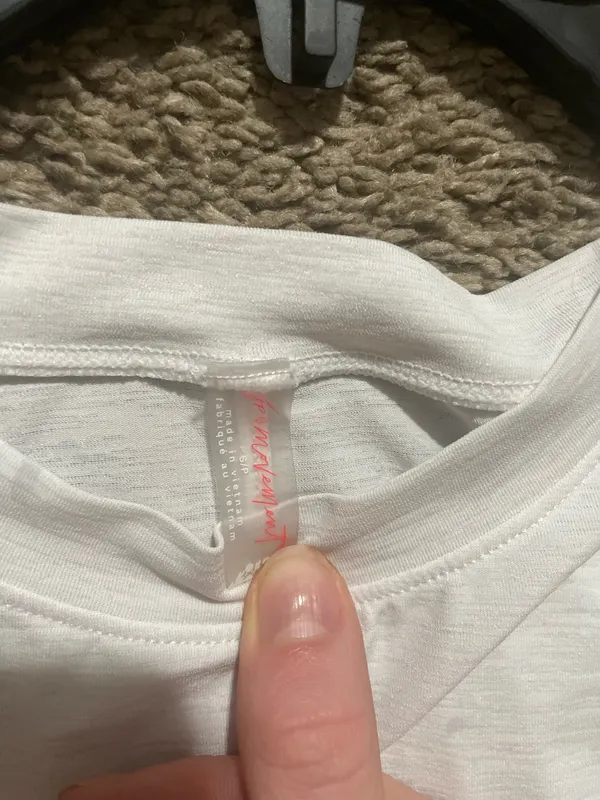 White Free People Tank Top S - Image 3