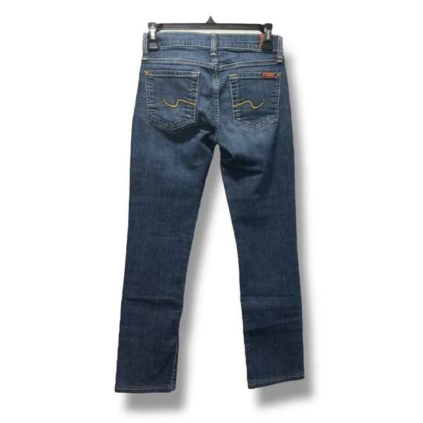 7 for all mankind straight leg jeans - Image 2