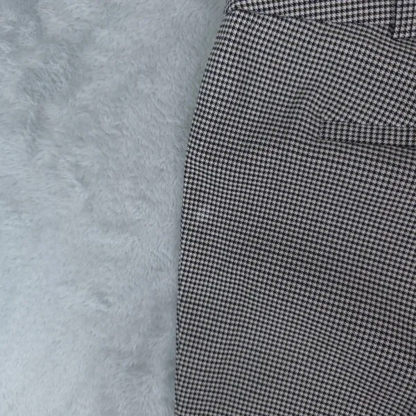 SOHO Apparel Ltd Houndstooth Dress Pants Women 8 Black White Straight Stretch - Image 6