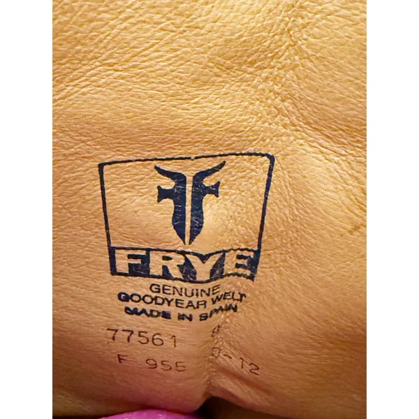 Frye Phillip Flat Riding Boot Brown Leather US 8 - Image 9