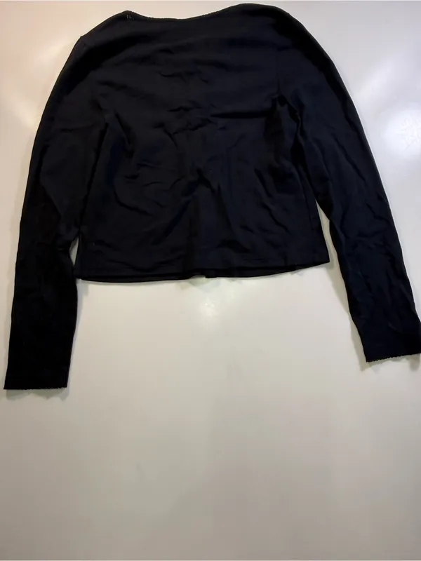 Levi's Black Long-Sleeve Button Henley Tee - Image 8