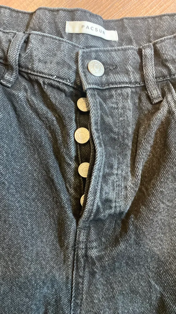 High Waisted Black Jeans - Image 5