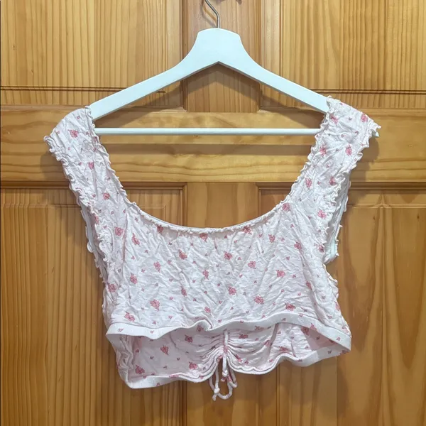 Urban Outfitters Out From Under Size Large Floral Crop Top Bra Top - Image 5