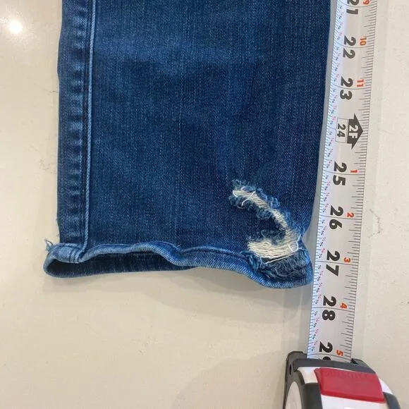 FRAME Le Sylvie Crop Jeans in‎ Edgewater Chew Size 29 - Image 9